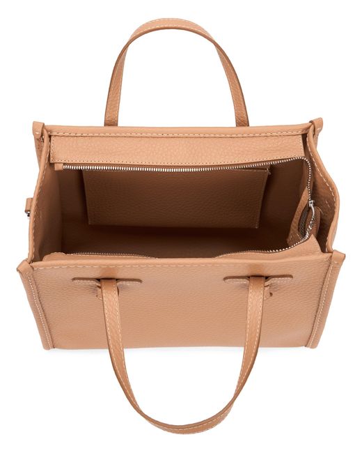 Gianni Chiarini Brown Leather Handbag