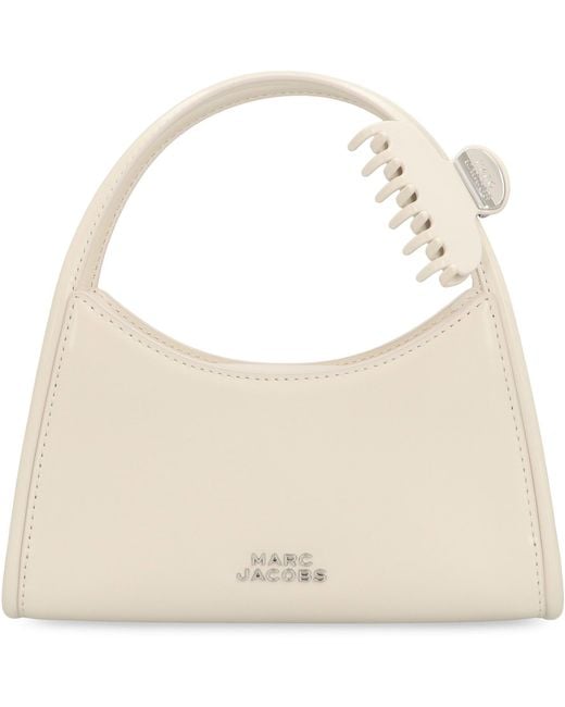 Marc Jacobs Natural The Glam Claw Clip Crossbody Bag