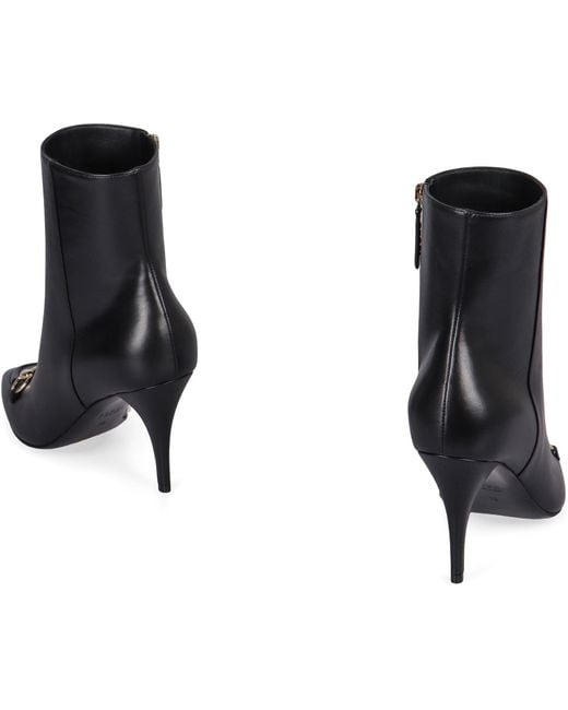 Gucci Black Ankle Boots