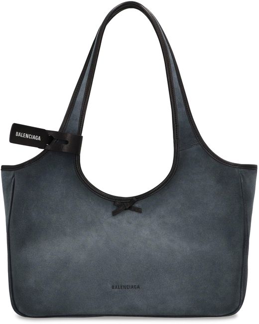 Balenciaga Black Tote Bag Laundrette East-West