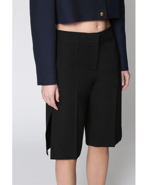 Shorts in lana di Givenchy in Black