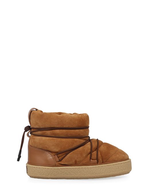 Isabel Marant Brown Leather Ankle Boots