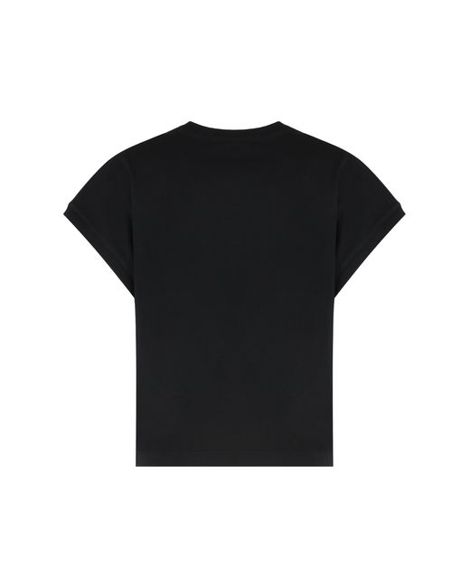 Agolde Black T-Shirt Meg Tee