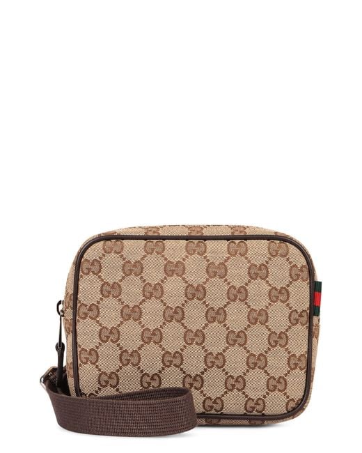 Gucci Natural Gg Canvas Mini Bag for men