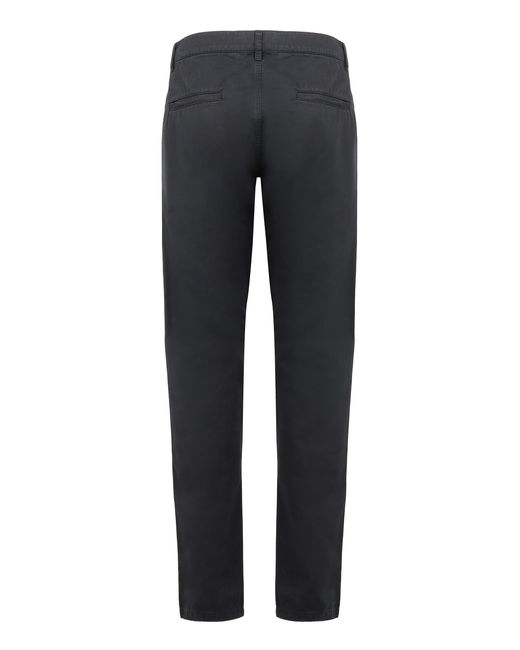 Aspesi Blue Cotton Chino Pants for men