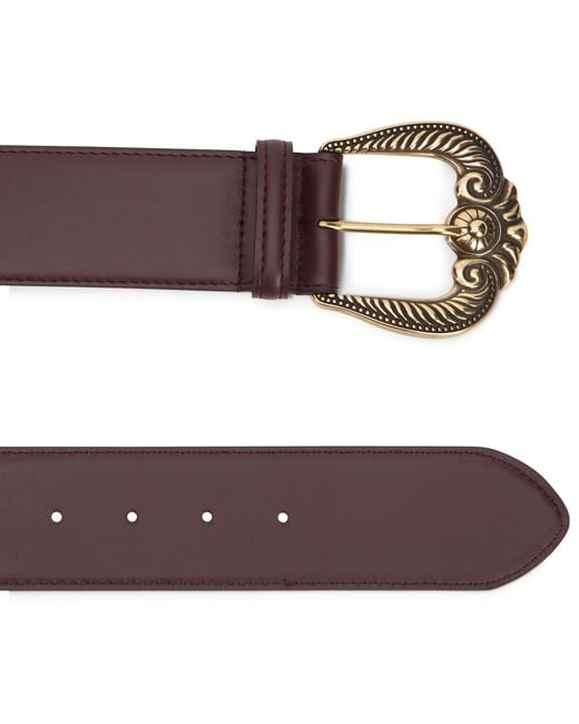 Etro Brown Leather Belt