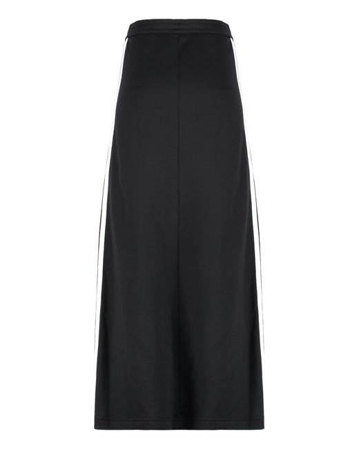 Balenciaga Black Cotton Blend Skirt