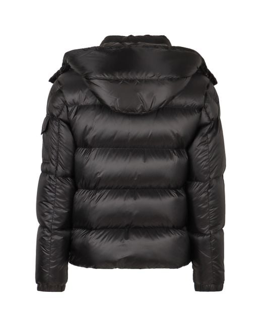 Moncler Black Couyere Hooded Short Down Jacket for men