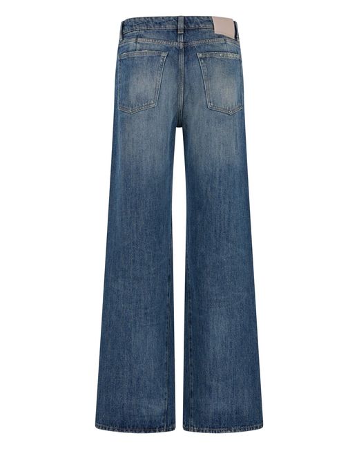 Our Legacy Blue Vast Cut Road Worn Rope Twill
