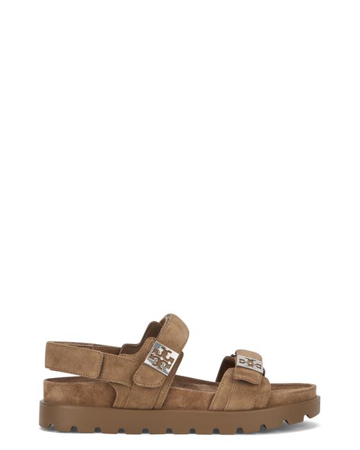 Tory Burch Brown Mellow Sports Sandals