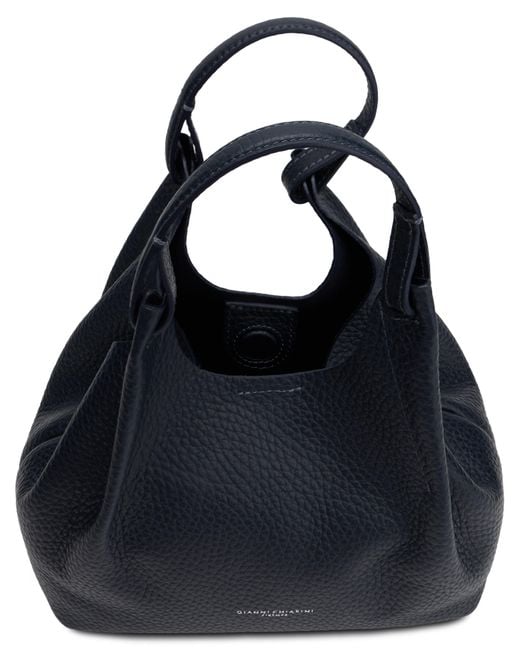 Gianni Chiarini Blue Hobo Shoulder Bag