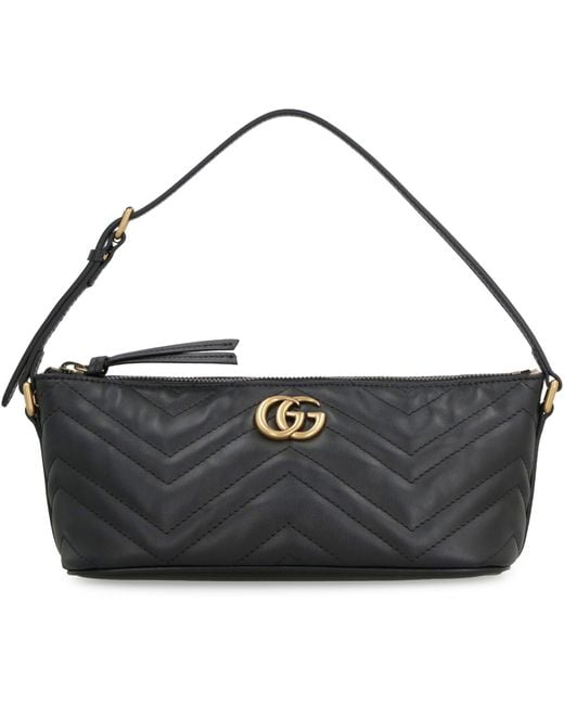 Gucci Black Handbag GG Marmont