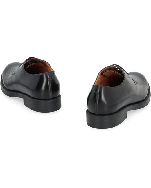 Scarpe stringate in pelle di Tod's in Black da Uomo