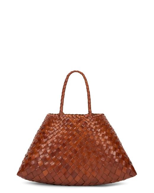 Dragon Diffusion Brown Woven Tote Bag