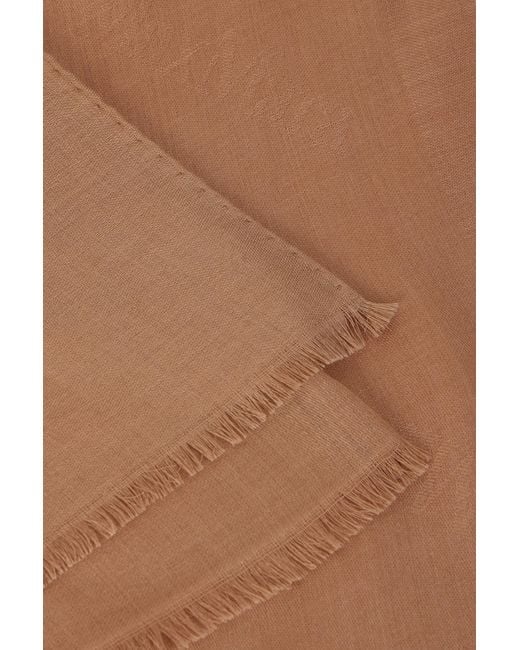 Max Mara Brown Azinnia Scarf
