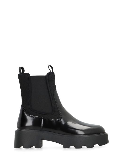 Tory Burch Black Chelsea Boots