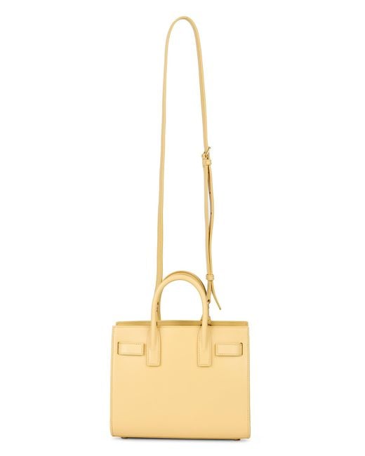 Saint Laurent Natural Sac De Jour Bag