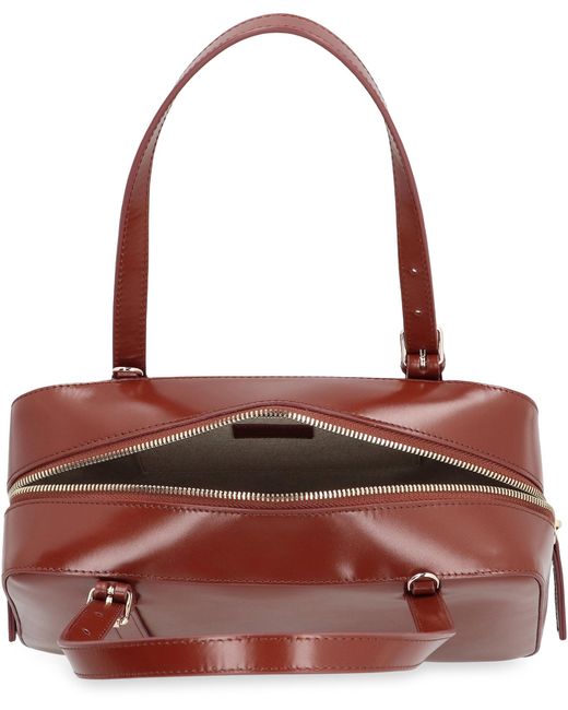 Borsa Virginie in pelle di A.P.C. in Red
