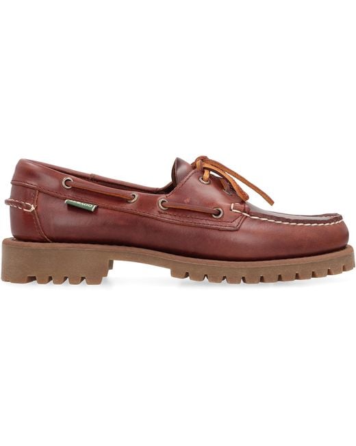 Sebago Red Ranger Waxy Leather Moccasins