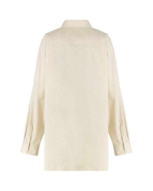 Vivienne Westwood Natural Oversized Cotton Shirt