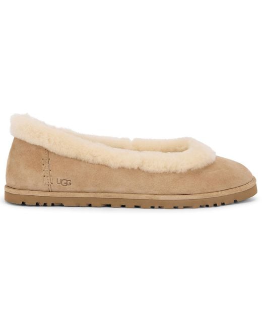 Ugg Natural Zora Ballerinas