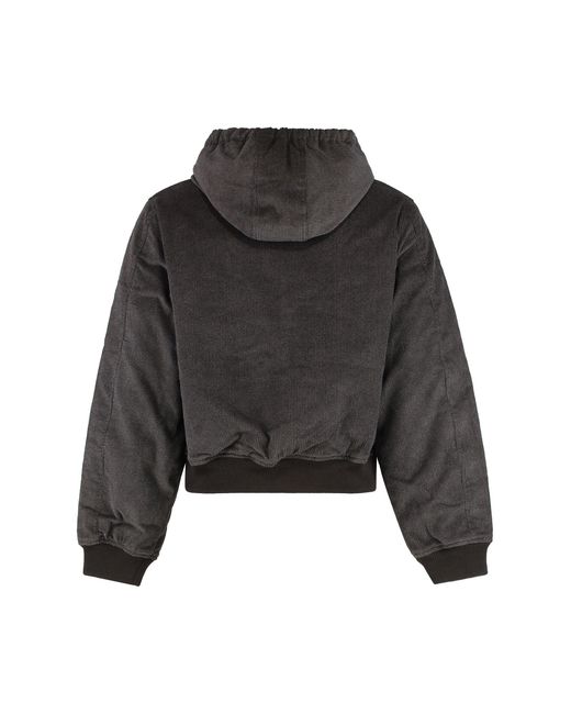Our Legacy Black Velvet Bank Jacket for men