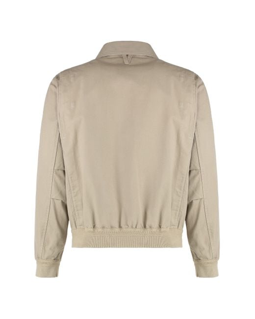 Giacca bomber in cotone di Valstar in Natural da Uomo