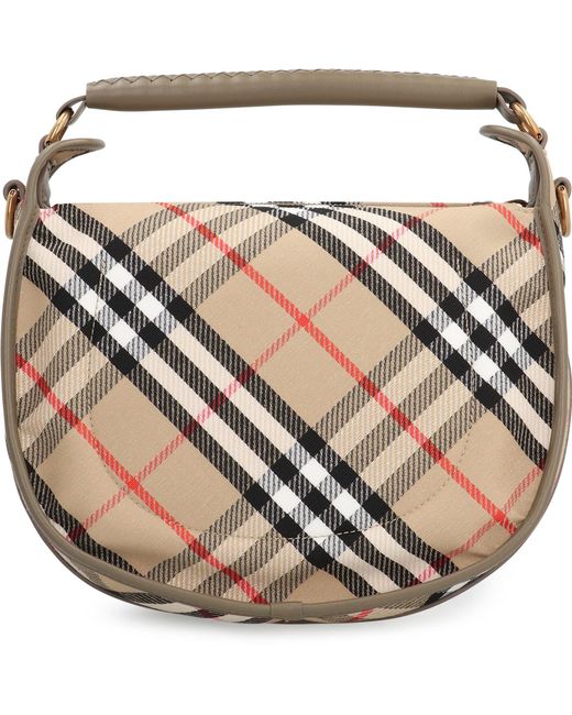 Burberry Natural B Clip Piccola Messenger Bag