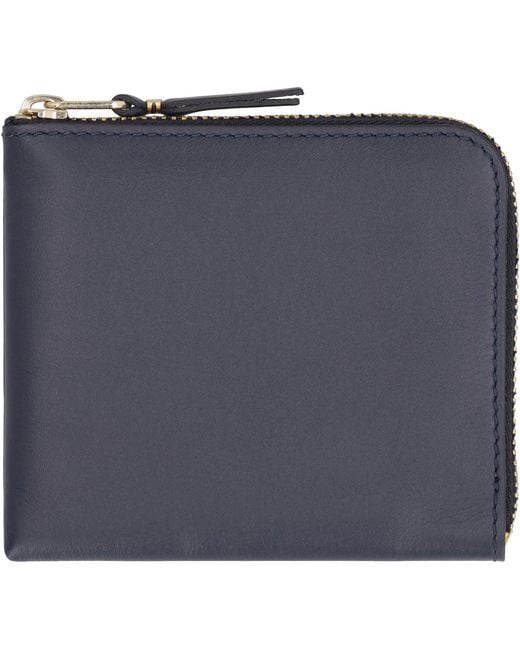 Comme des Garçons Gray Leather Wallet