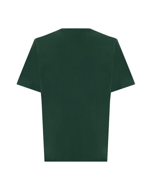 Maison Kitsuné Green T-Shirt Cotton T-Shirts for men