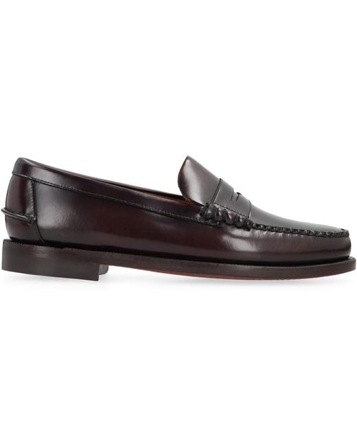 Sebago Brown Dan's Moccasins for men