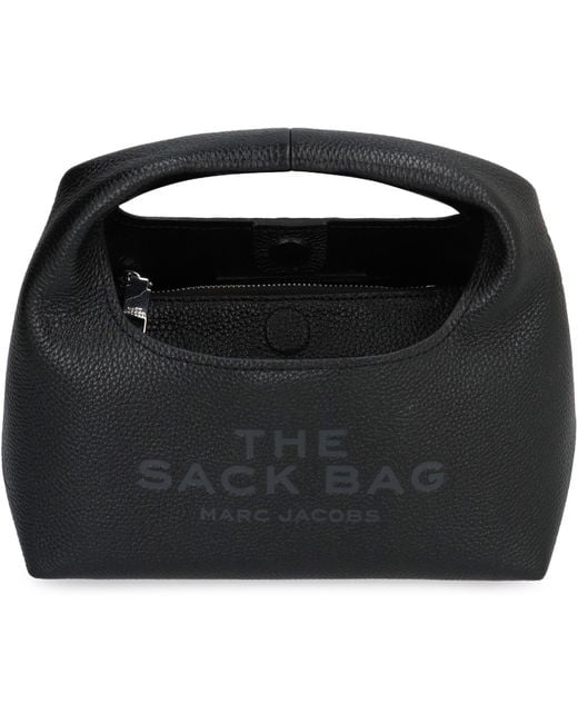 Marc Jacobs Black The Mini Sack Bag Leather