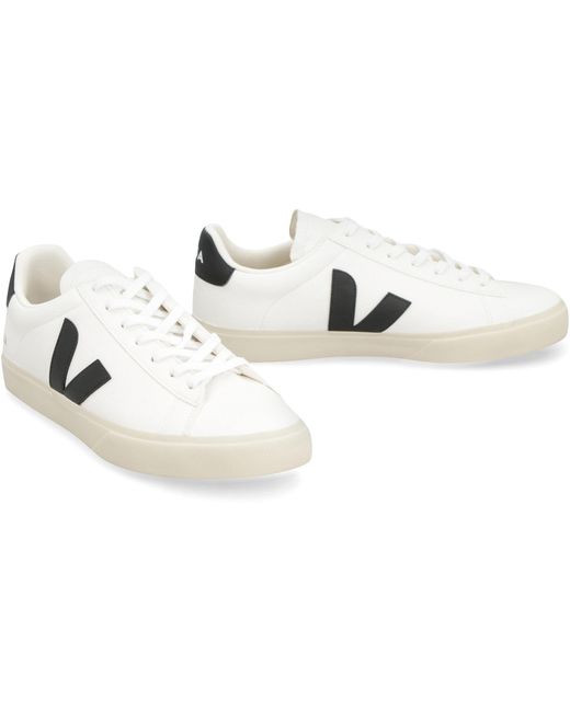 Veja White Campo Low-Top Sneakers