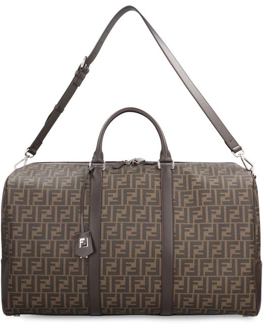 Fendi Brown Travel Bag for men