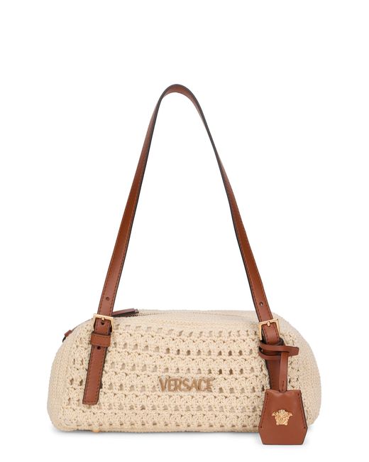 Versace Natural Shoulder Bag