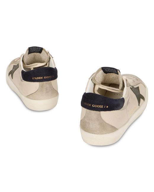 Golden Goose Deluxe Brand Multicolor Leather Sneakers for men