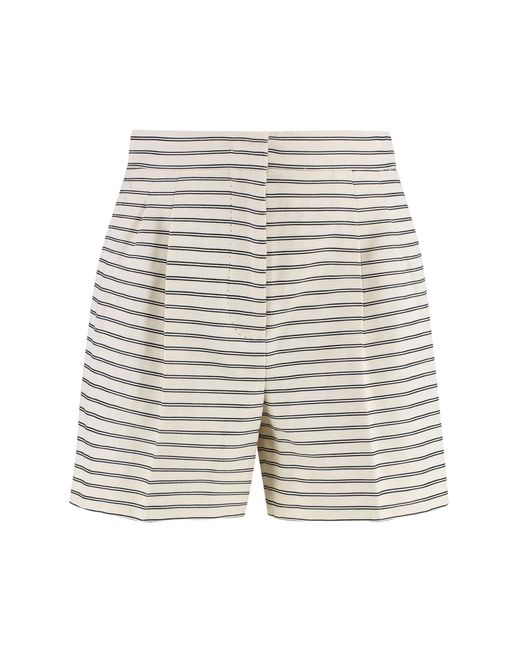 Max Mara Gray Umbro Cotton Bermuda Shorts