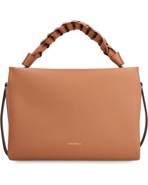 Coccinelle Brown Boheme Leather Handbag