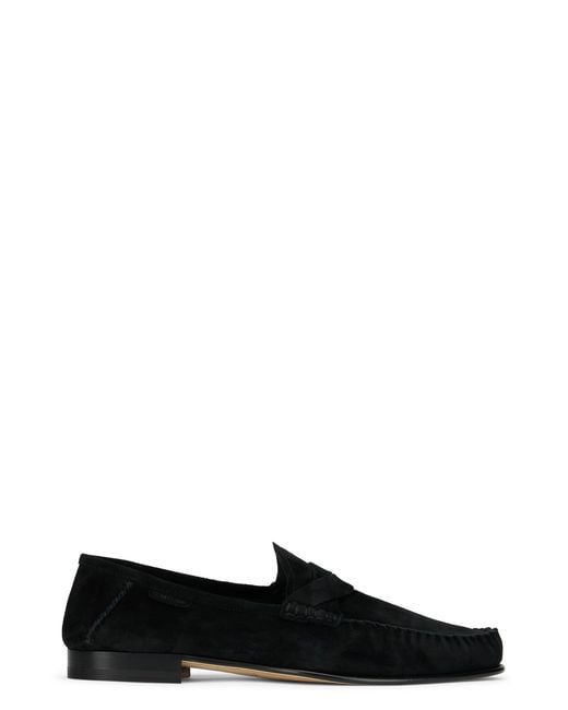 Tom Ford Black Classic Moccasin for men