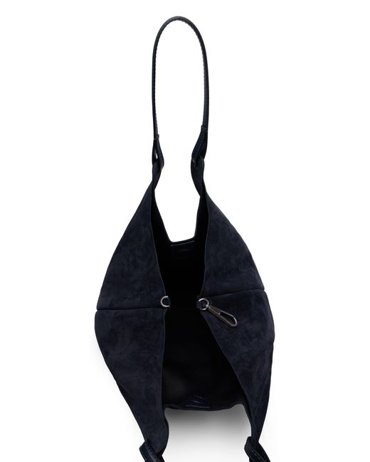 Gianni Chiarini Blue Shoulder Bag With Matching Clutch