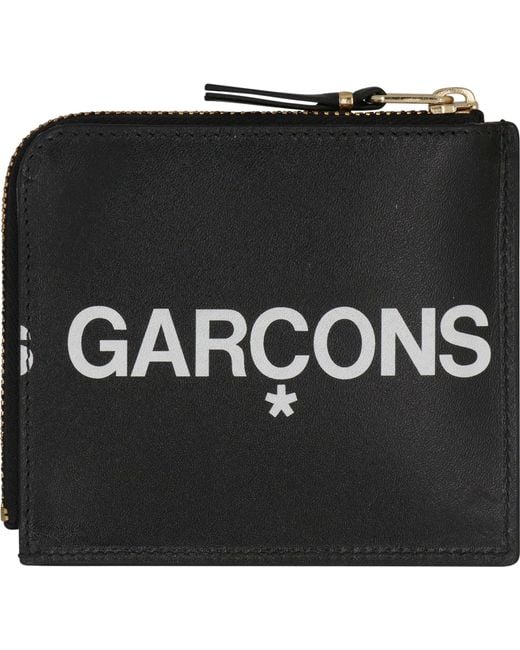 Comme des Garçons Black Leather Wallet