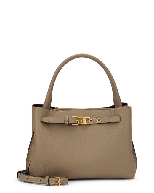 Tod's Brown Mini Handheld Bag
