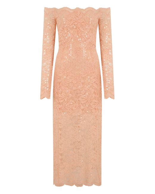 Rabanne Pink Long Dress