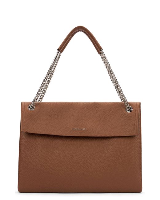 Orciani Brown Shoulder Bag Venus Soft Medium