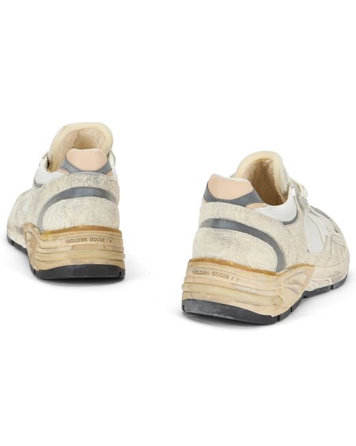 Golden Goose Deluxe Brand White Running Dad Sneakers for men
