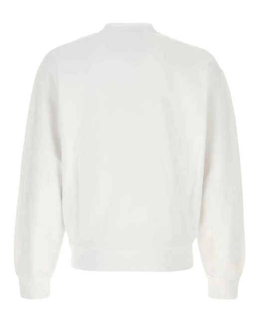 DSquared² White Milano Logo Sweatshirt for men