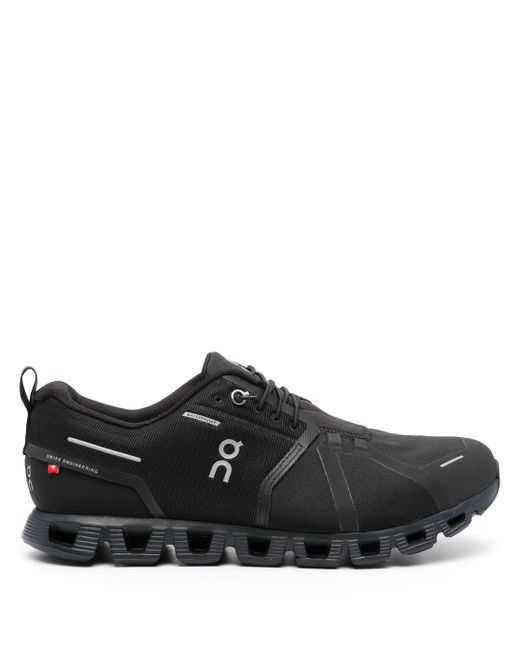 On Shoes Black Cloud 5 Waterproof Trainers for men