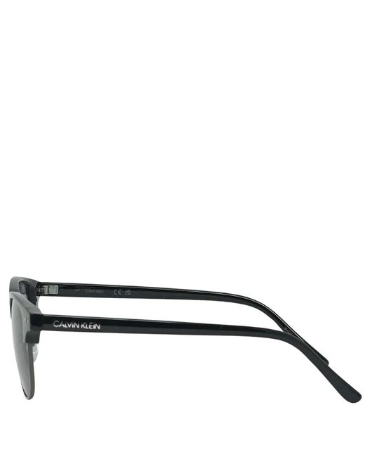 Calvin Klein Gray Slim Frame Sunglasses for men