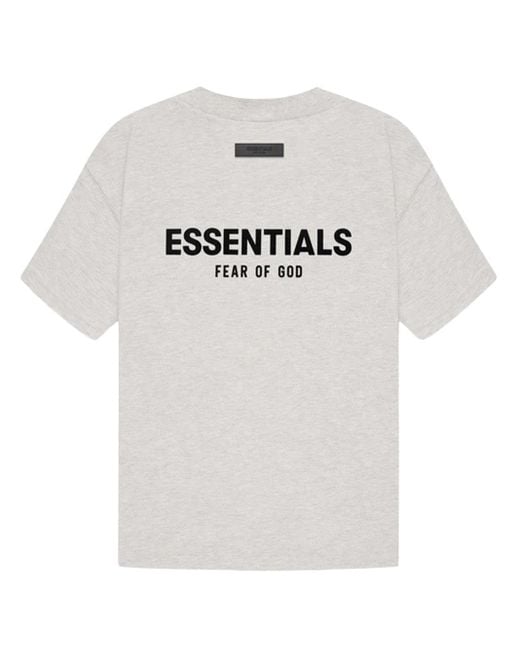 Fear Of God White Essentials T-Shirt (Ss22) for men
