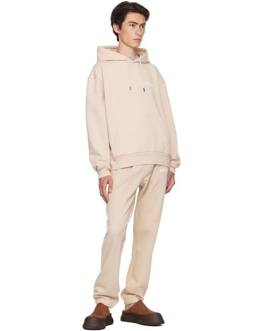 Jacquemus Natural Le Sweatshirt Hoodie for men